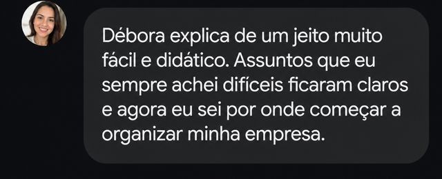 Depoimento de aluna 3