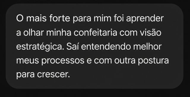 Depoimento de aluna 5