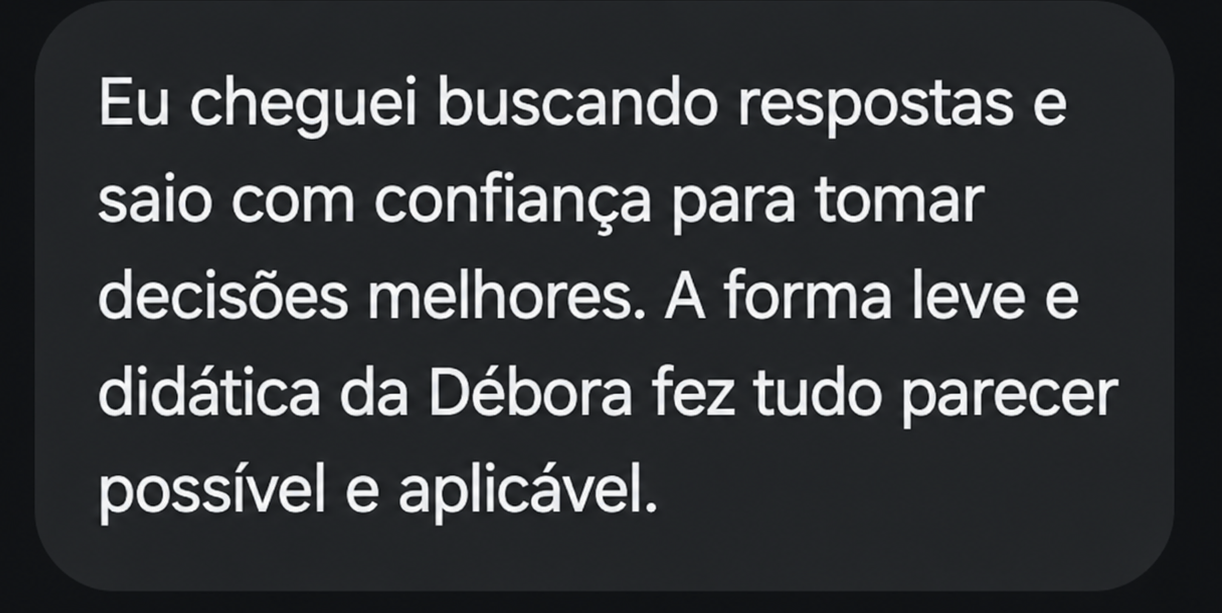 Depoimento de aluna 6